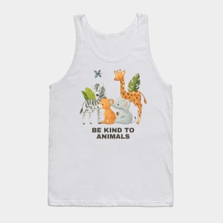 Be kind to animals Tank Top